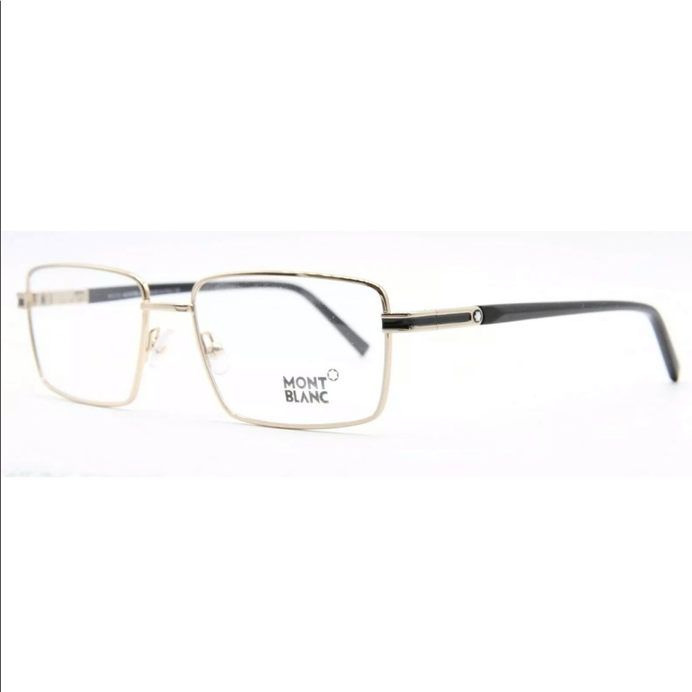 MONT BLANC MB 709 032 GOLD EYEGLASSES 55-17-145